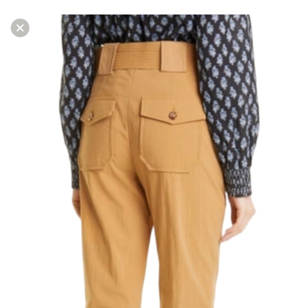 VERONICA BEARD Mahary tan pant size 4